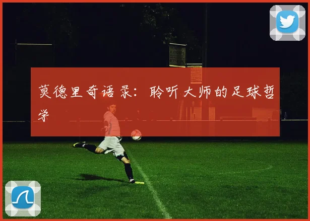 莫德里奇语录:聆听大师的足球哲学