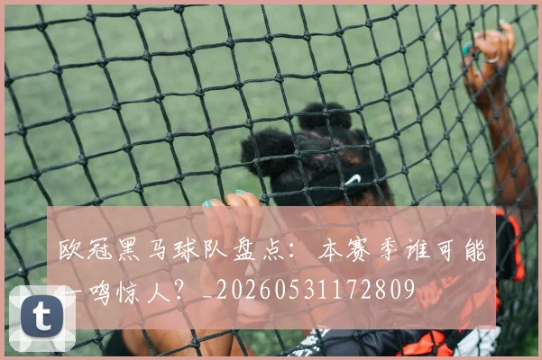 欧冠黑马球队盘点:本赛季谁可能一鸣惊人?_20260531172809